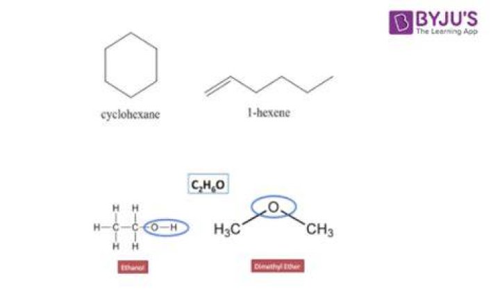 Are cyclohexane and hexene isomers?