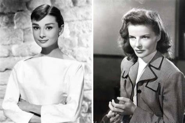 Are katherine hepburn and audrey related?