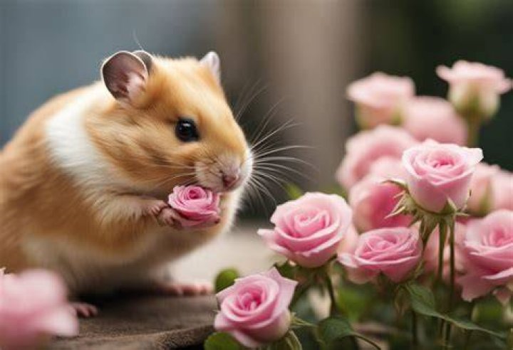 Can hamsters eat fresh rose petals?