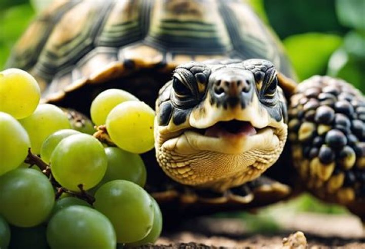 Can hermann tortoises eat grapes?