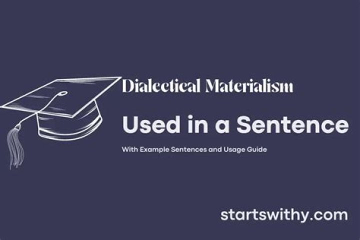 Can you use dialectical in a sentence?