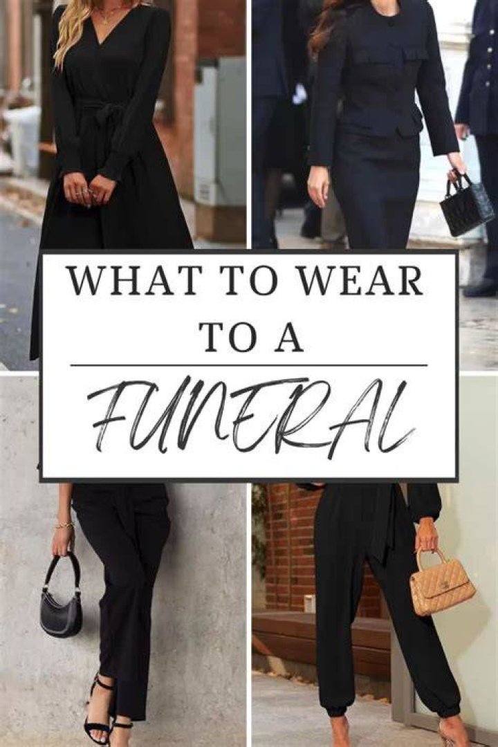 Can you wear a jumpsuit to a funeral?