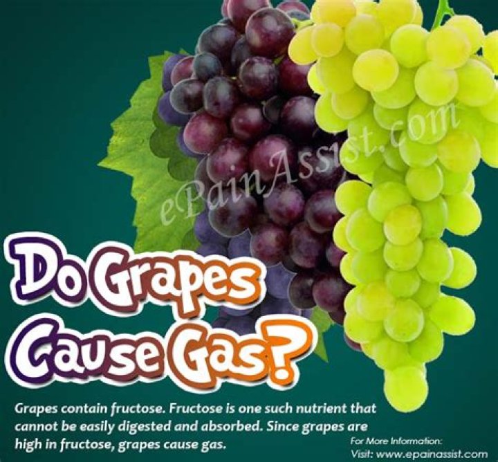 Do grapes cause flatulence?