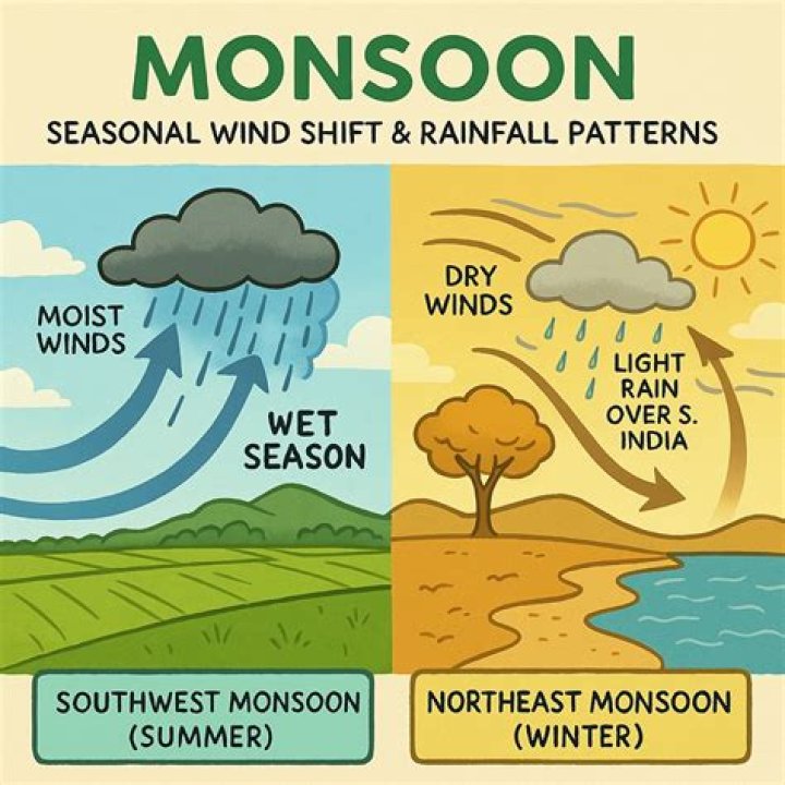 During which season monsoon start?