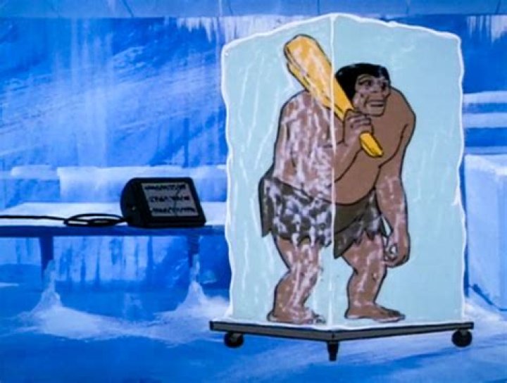 Has a frozen caveman ever been found?
