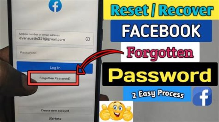 How retrieve facebook password?