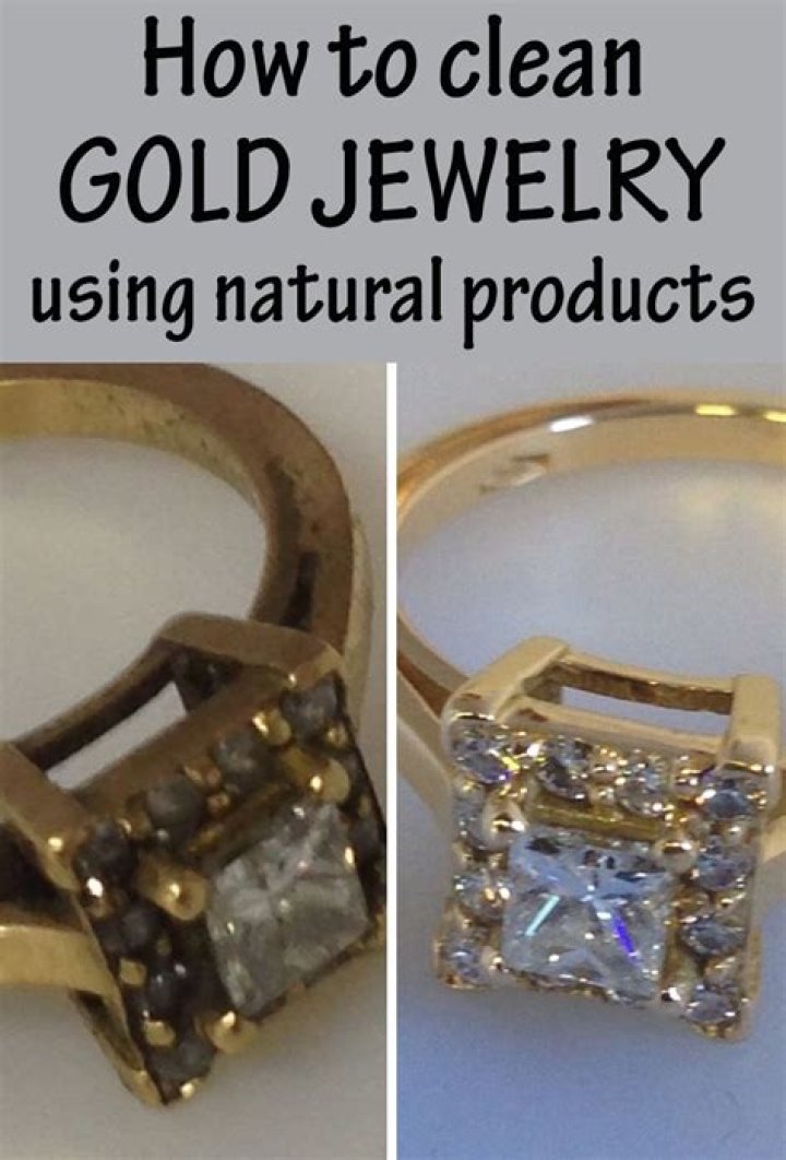 How to clean old gold jewelry?