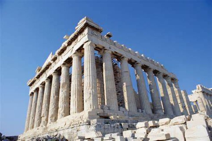 In what period was the parthenon built?