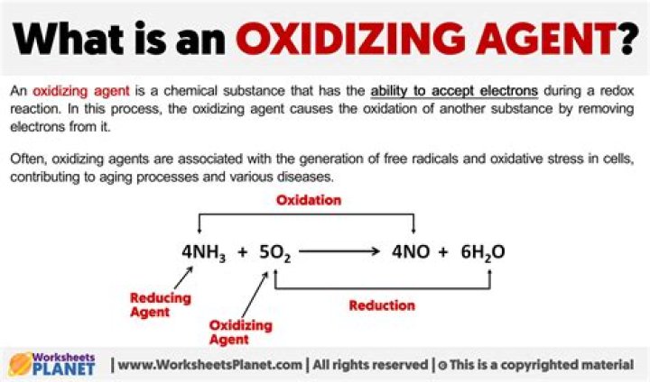 Is oxidizing agent a base?