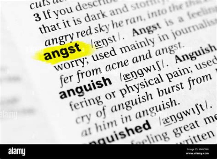 Is there a word angst?