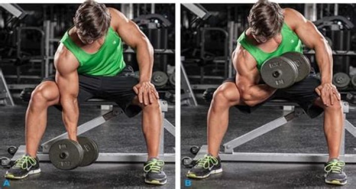Should concentration curls be heavy?