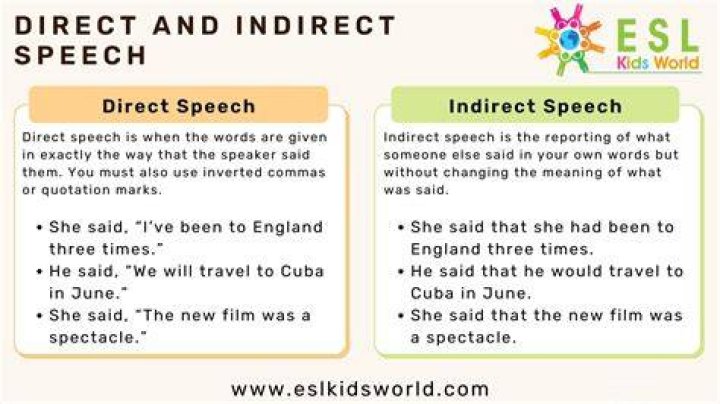 Was in direct speech?