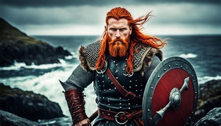 Were vikings red haired?