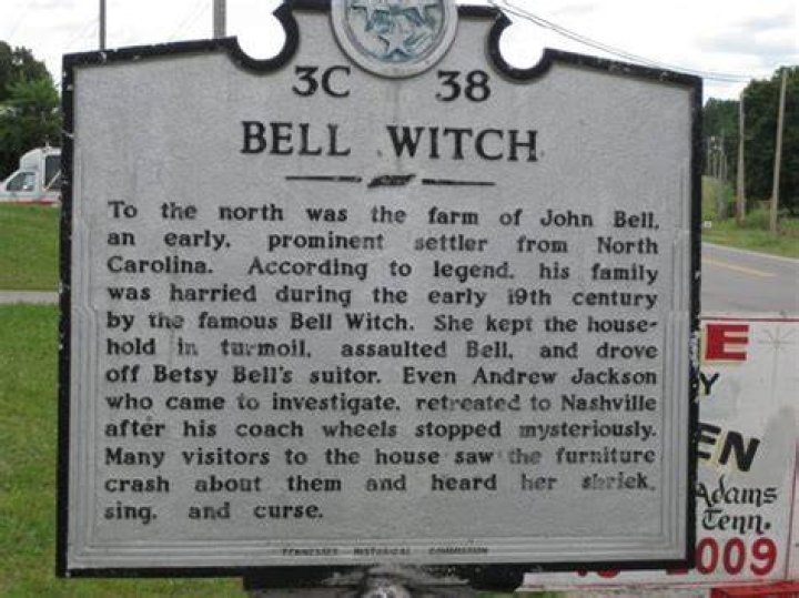 Where is the bell witch located?
