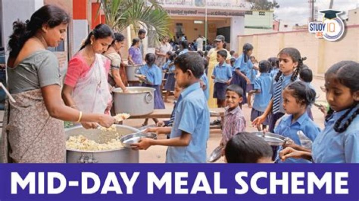 Who started the midday meal scheme?