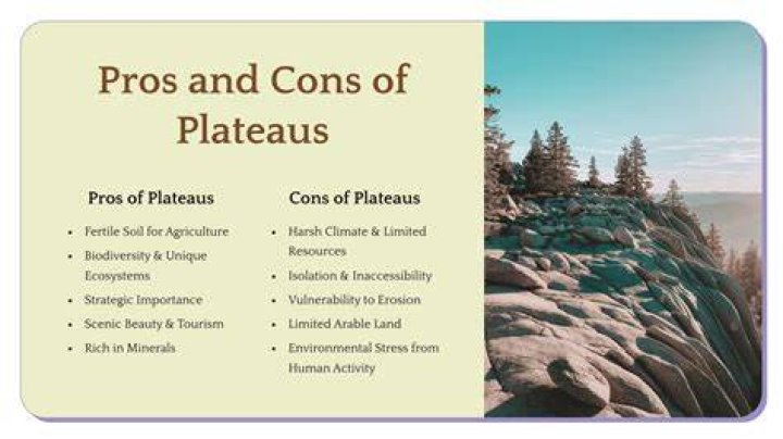 Why plateaus are important?